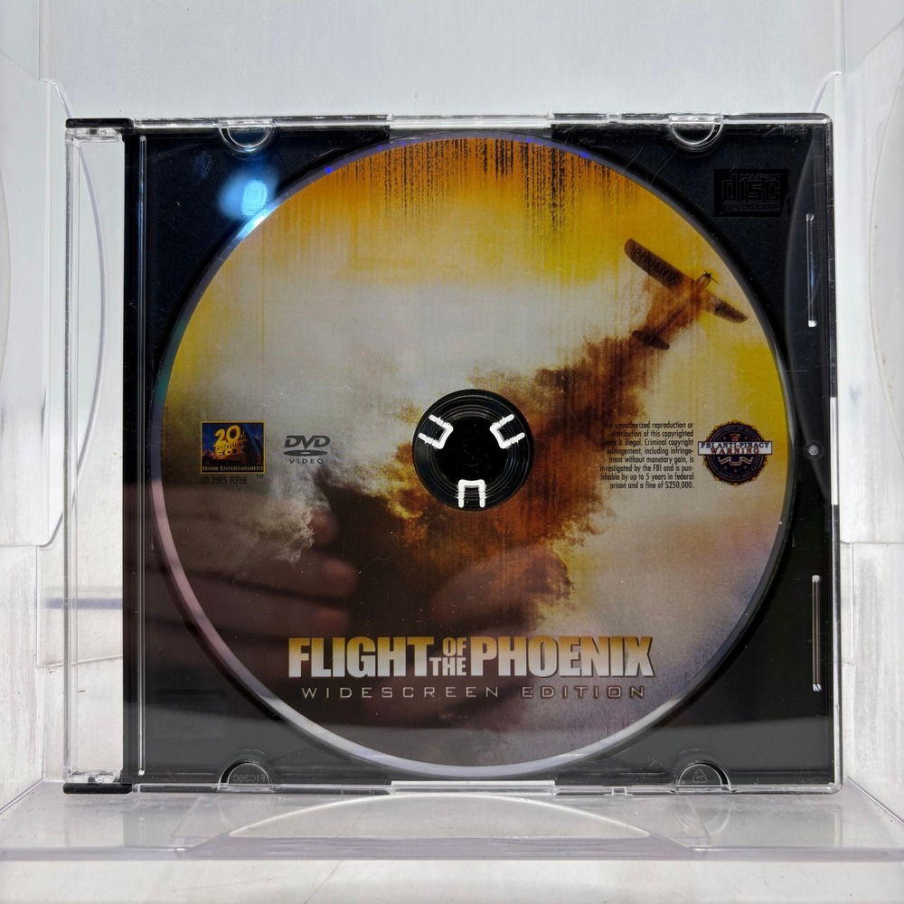 Flight of the Phoenix DVD 2005 Widescreen Edition Action Adventure Movie